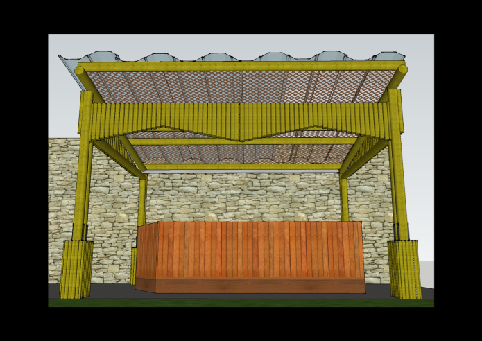 PERGOLA ESTRUCTURA DE BAMBU GUATEMALA 2